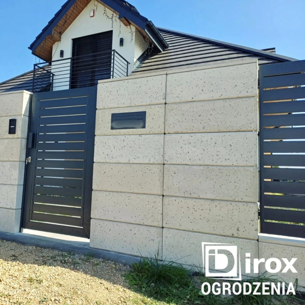 Ogrodzenie z blaczków